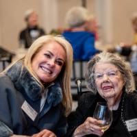 Pamella DeVos with Mary Ann Keeler.